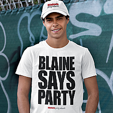 Blaine Says Party