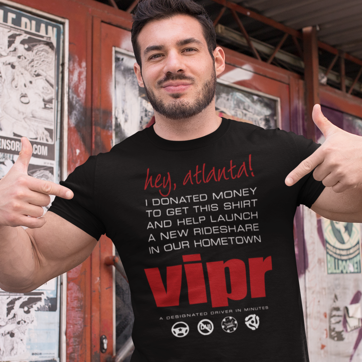 VIPR Crowdfunding T-shirt - 001