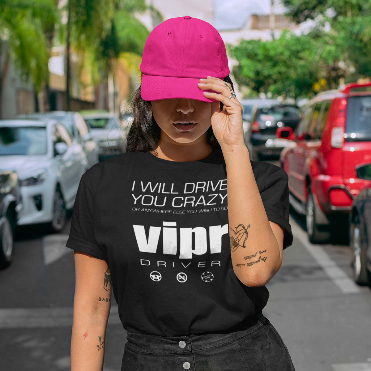 Official VIPR Driver T-Shirt - I'll Drive You Crazy...