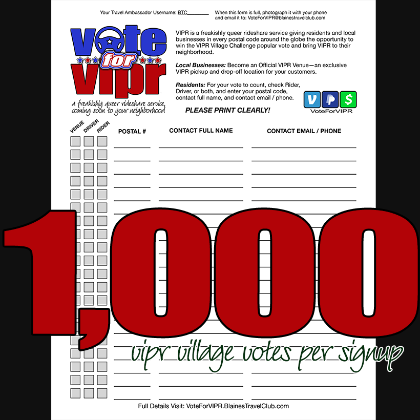 VIPR Drivers & Riders
