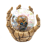 Skeleton Hand Waterball with Skull