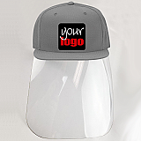Designer Baseball Cap with Removable Face Shield