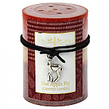 Scented Pillar Candle - 3X4 Hot Apple Pie