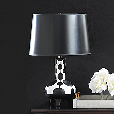 Modern Black and White Lamp - Nikki Chu Collection