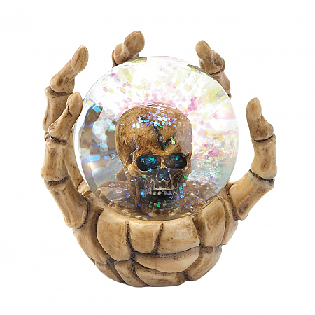 Skeleton Hand Waterball with Skull