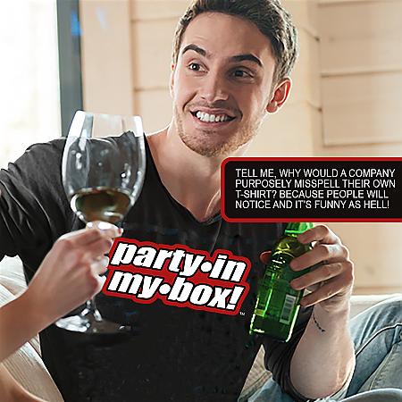 Party•In•My•Box - Official Printed Undershirt