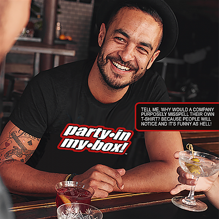 Party•In•My•Box - Official Printed Undershirt