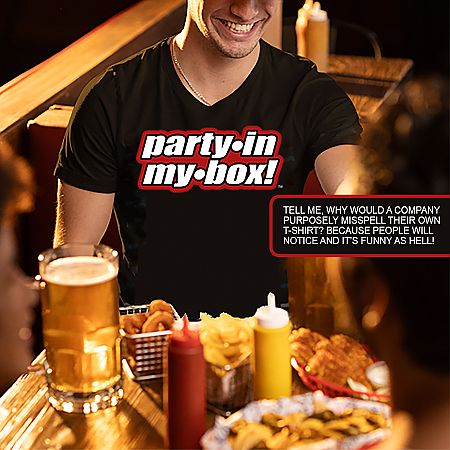 Party•In•My•Box - Official Printed Undershirt