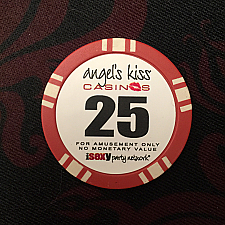 50 Angel's Kiss Casino Chips